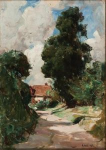 English Landscape by Arthur Streeton