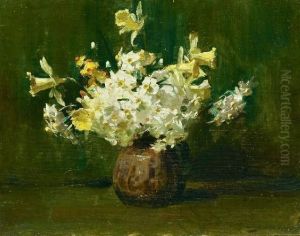 A Bunch Of Flowers by Arthur Streeton