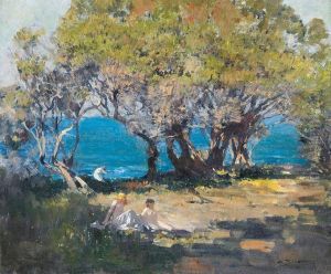 Seaside Pastoral by Arthur Streeton