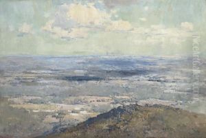 Melbourne From The Dandedongs by Arthur Streeton
