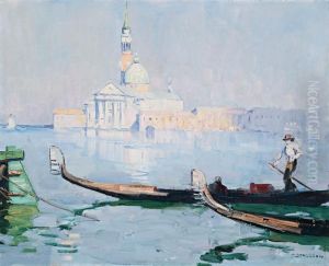 San Giorgio Maggiore, Venice by Arthur Streeton
