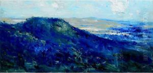A View Of Mount Toorong by Arthur Streeton
