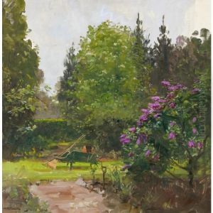 Garden Green by Arthur Streeton