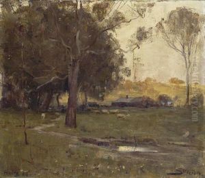 Greaves's Farm, Heidelberg by Arthur Streeton