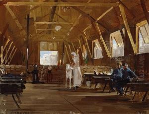 The Ward by Arthur Streeton