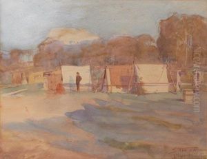 Sketch - Blue Mountains 1891 by Arthur Streeton