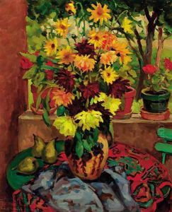 Summer flowers in a vase Summer flowers in a vase