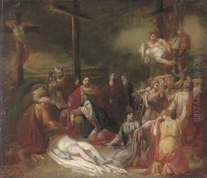 The Lamentation by French School