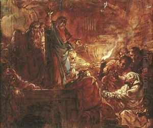 The Raising of Lazarus by French School