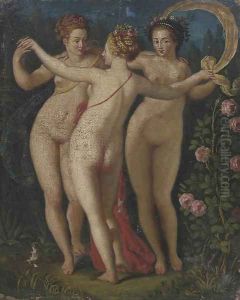 The Three Graces by French School