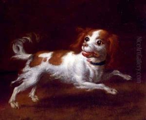A spaniel by French School