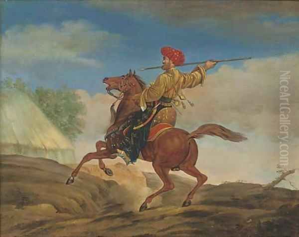 An Ottoman horseman - view 1