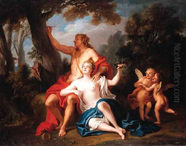 Angelica and Medoro - view 1