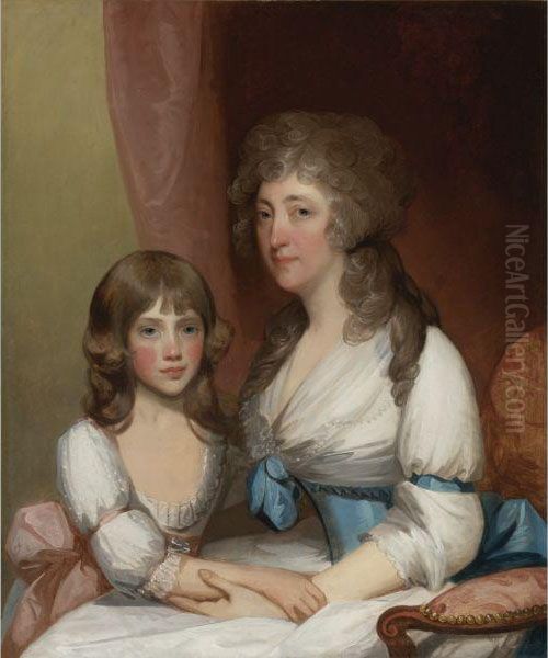 Portrait Of Mrs. Dick And Her Daughter - view 1