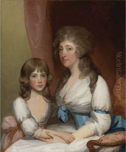 Portrait Of Mrs. Dick And Her Daughter
