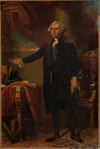 Portrait Of George Washington. thumbnail