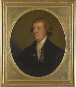 Portrait Of John Scott by Gilbert Stuart