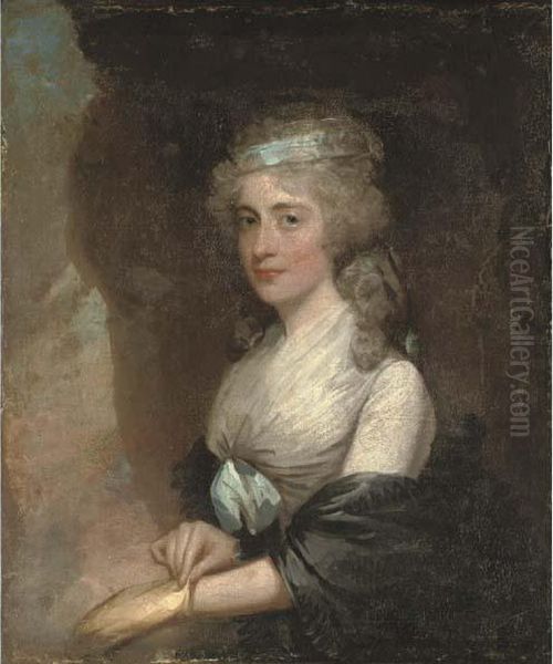 Portrait Of Charlotte Grierson, Of Rathfarnham House - view 1