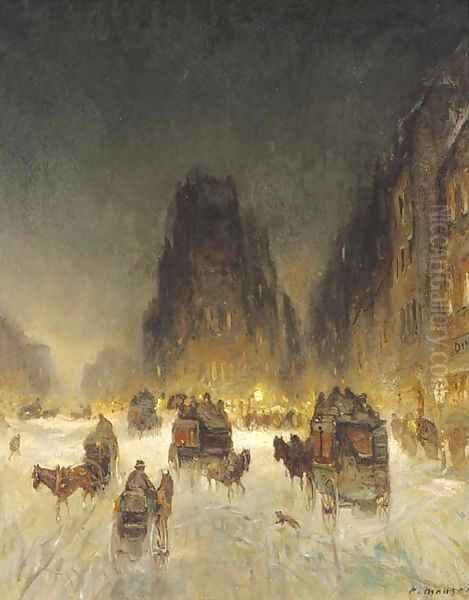 Hiver en Paris - view 1