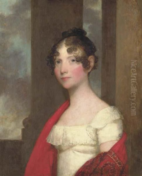 Portrait Of Mrs. James Smith Colburn (sarah Dunn Prince) - view 1