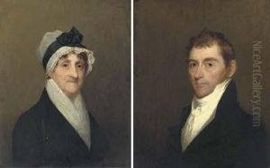 Portrait Of Nathan Bond; And Portrait Of Mrs. Nathan Bond: A Pairof Works by Gilbert Stuart