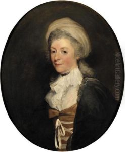 Portrait Of Philadelphia Hannah, Lady Cremorne (c.1740-1826) by Gilbert Stuart