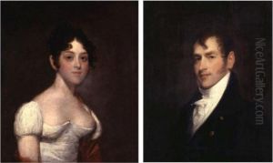 Mr. And Mrs. Cumberland Dungan Williams: A Pair Of Portraits by Gilbert Stuart