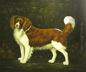 Spaniel In A Landscape by George Stubbs