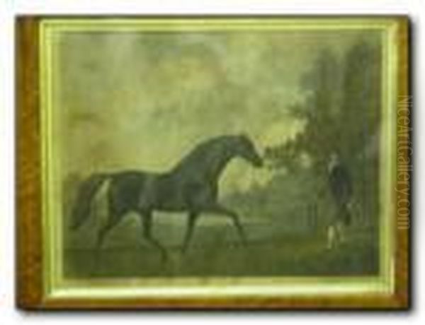 Stubbs, "volunteer" An Equestrian Print, 19thcentury. 17" X 21" - view 1