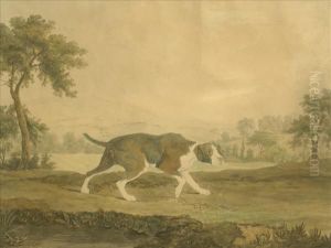 Pointer In Alandscape by George Stubbs