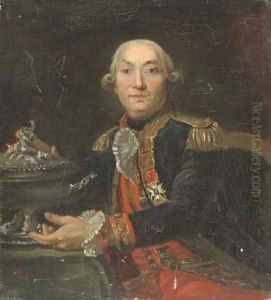 Portrait of a Capitaine de Vaisseau in the French navy by French School
