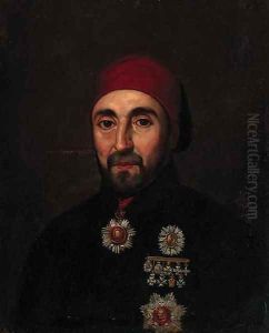 Portrait of a Turkish officer