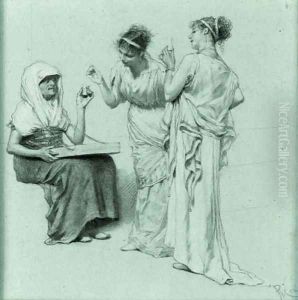 The figurine seller