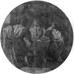 The Supper at Emmaus by French School