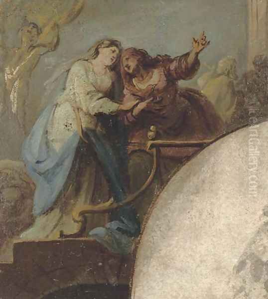 The Visitation Study for a pendentive - view 1