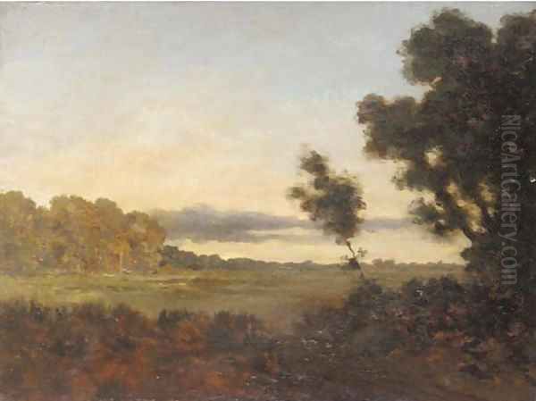 Landscape at dusk - view 1