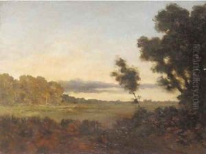 Landscape at dusk