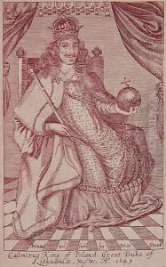 Casimir King of Poland, Great Duke of Lithuania by Peter Stent