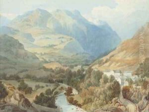 An Alpine valley near Grenoble