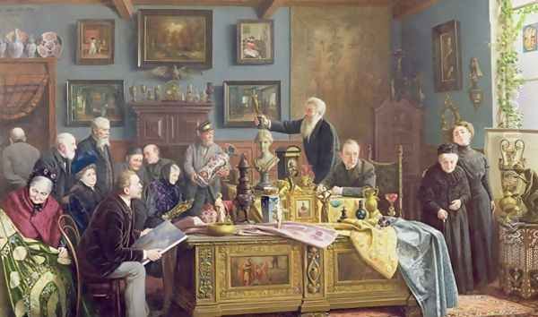 The Auction, 1910 - view 1