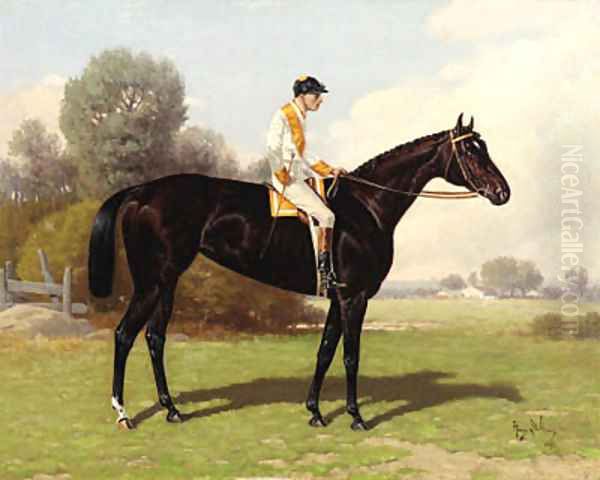 Brown Beauty with Jockey Up - view 1