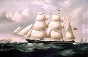 Clipper Barque Procymatia off Dover