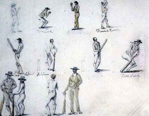 Sketches of Cricketers Sketches of Cricketers