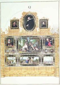 Book I f.Q Painted Inventory of Emperor Charles VIs Collection in the Stallburg, Vienna, 1720-30 by Ferdinand Storffer or Astorffer