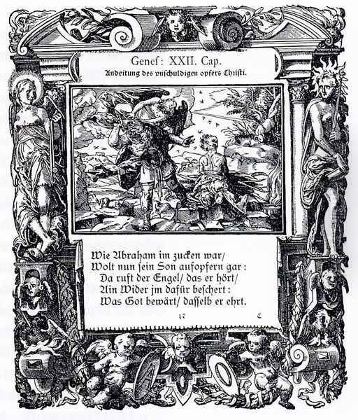 Sacrifice Of Isaac - view 1
