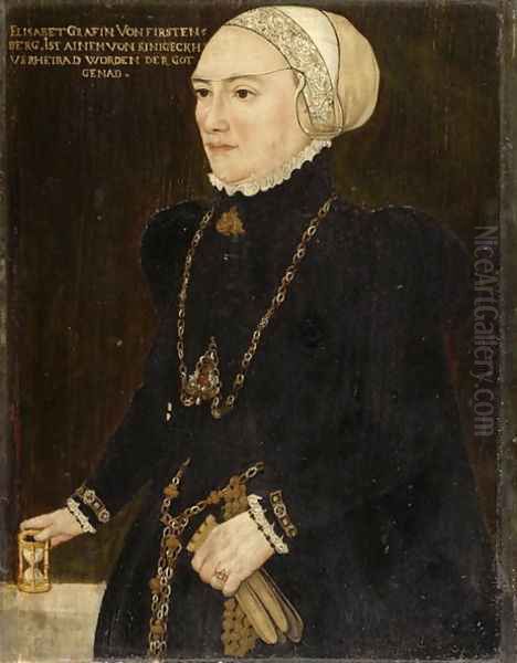 Portrait of Countess Elizabeth von Fuerstenberg, c.1550 - view 1