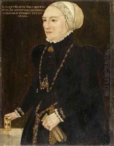 Portrait of Countess Elizabeth von Fuerstenberg, c.1550 by Hans, the Younger Schoepfer or Schopfer