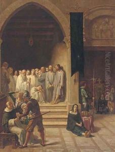 In the Vatican by Italian School