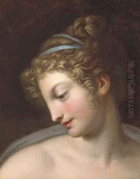 Head of a girl - view 1