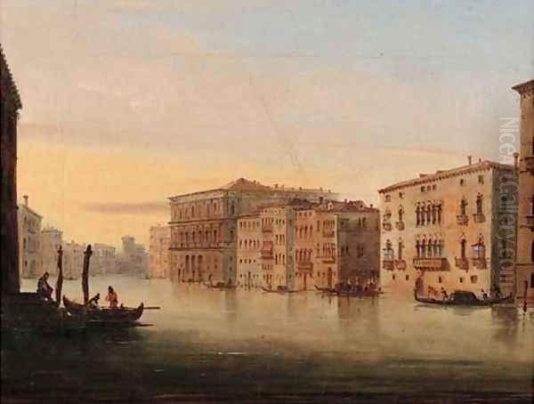 Gondolas on the Grand Canal, Venice - view 1